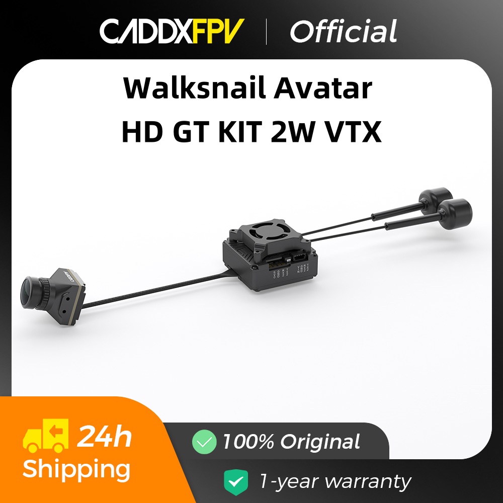 Caddxfpv Walksnail Avatar GT K - Walksnail Avatar Gt Kit 2W Vtx recensione e prezzo